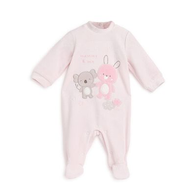 Girls Light Pink Printed Gift Set
